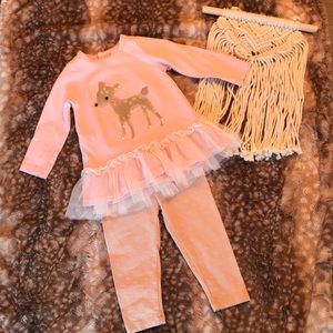 Boutique tutu shirt and pant set